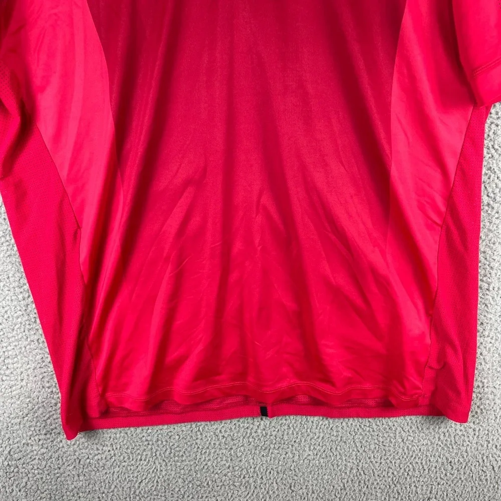 Nike Tiger Woods Perforated Panel Snap Polo Golf Shirt 542068-680 - Needs Repair
